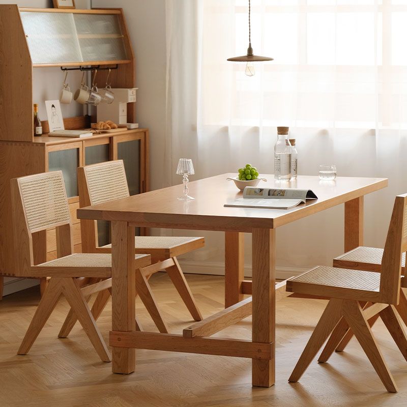 Modern Dining Room Dining Chairs Rubber Wood Dining Side Chairs