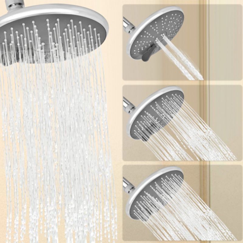 Wall Mounted Dual Shower Traditional Round Dual Shower Heads