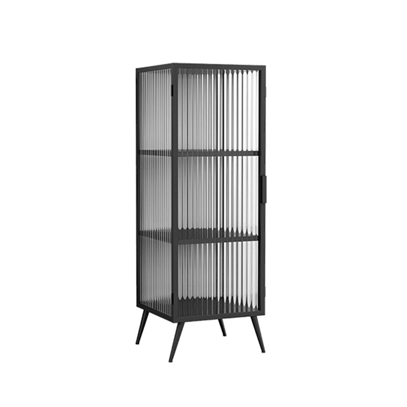 Contemporary China Cabinet Metal Buffet Cabinet for Living Room