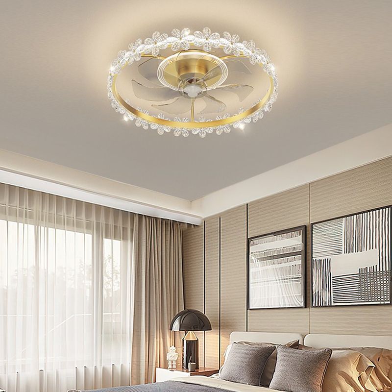 Modern Style Ceiling Fan Lighting Metal Ceiling Fan Lighting for Bedroom