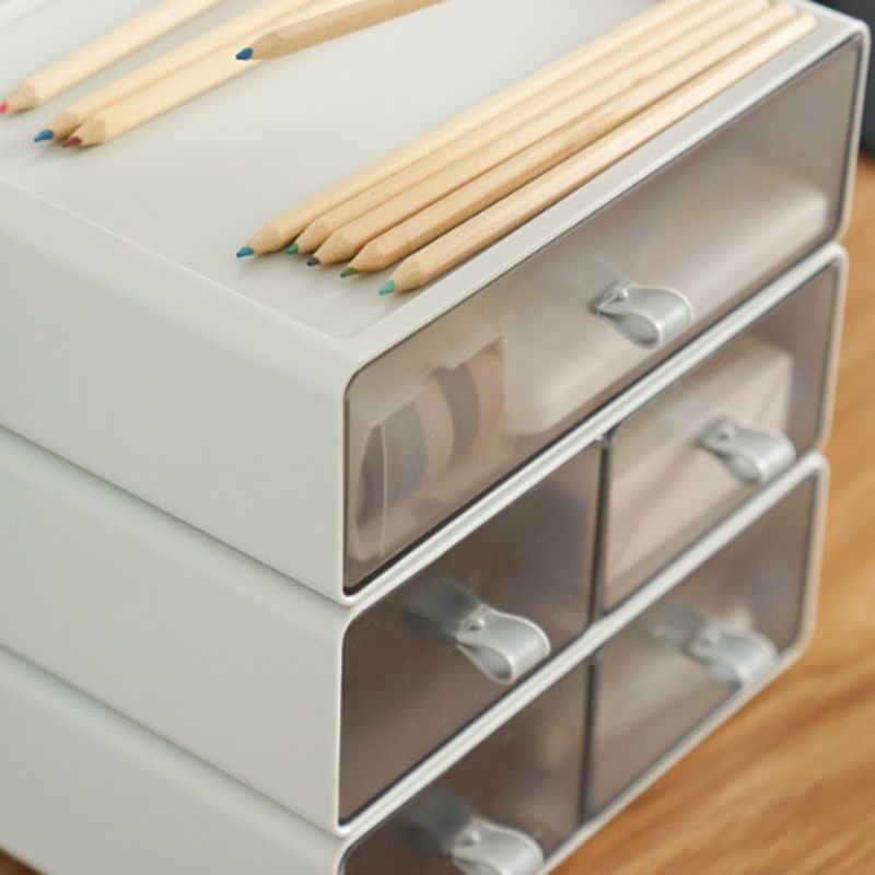 Modern Cabinet Acrylic Drawers Filing Cabinet for Home or Office