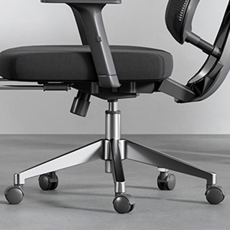 Modernism Adjustable Arm Office Chair Desk Chair with Wheels