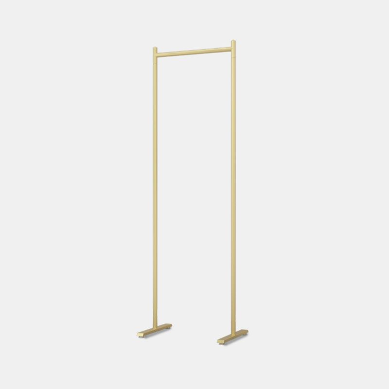 Industrial Minimalist Style Coat Rack Pure Color Metallic Free Standing Coat Rack