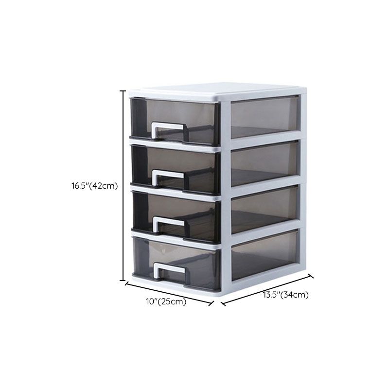 Nordic Vertical File Cabinet Color Block Drawers File Cabinet