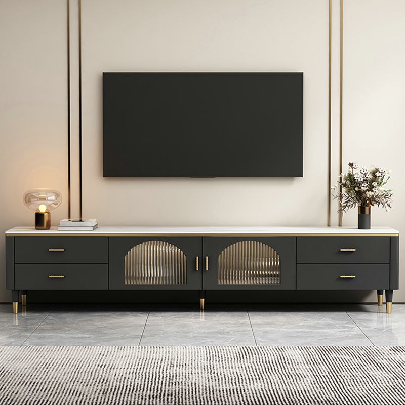 Stone TV Media Stand Console Modern TV Console for Living Room