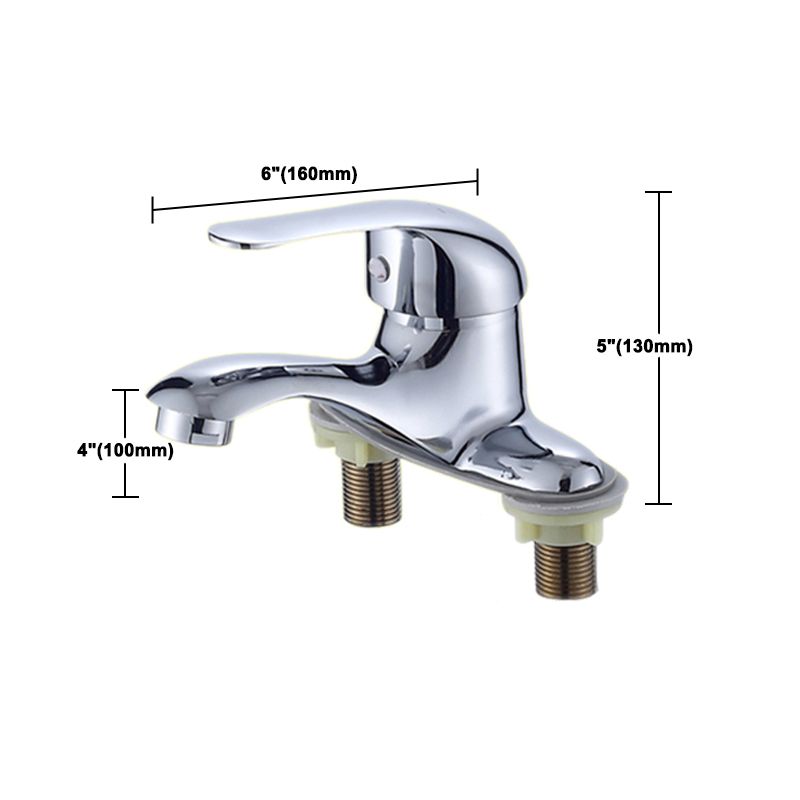 1or2-Handle Brushed Nickel Widespread Faucet 2 Hole Centerset Bathroom Sink Faucet