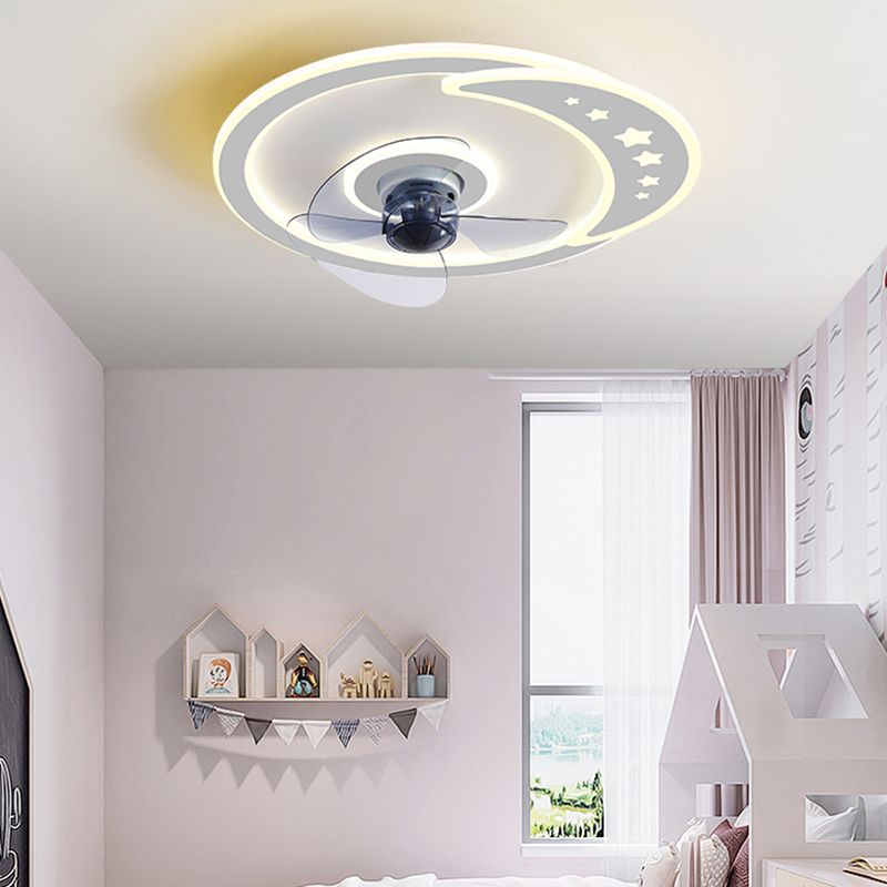 Metal Round Ceiling Lights Modern Style 2 Lights Flush Mount Lamp