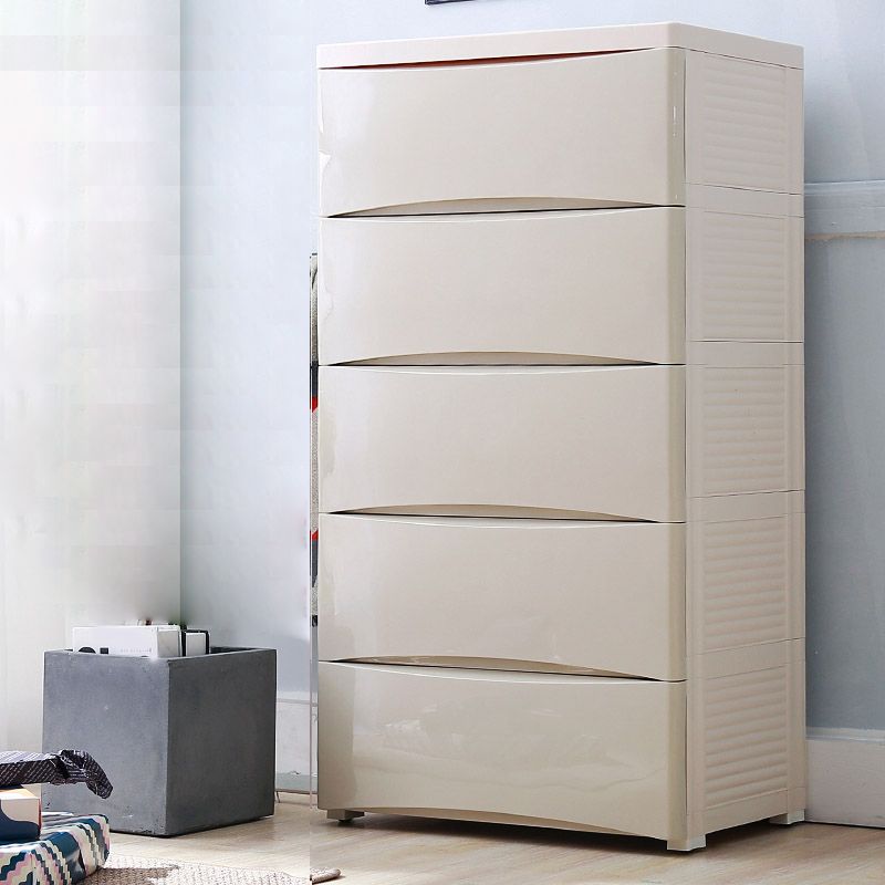 Scandinavian Dresser for Kids White Baby Dresser with Drawers