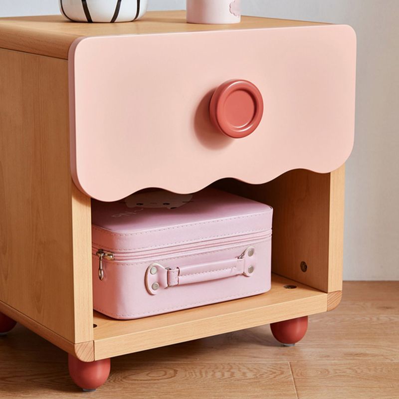 Wooden Bedside Table for Nursery Pink Bedside Table for Nursery