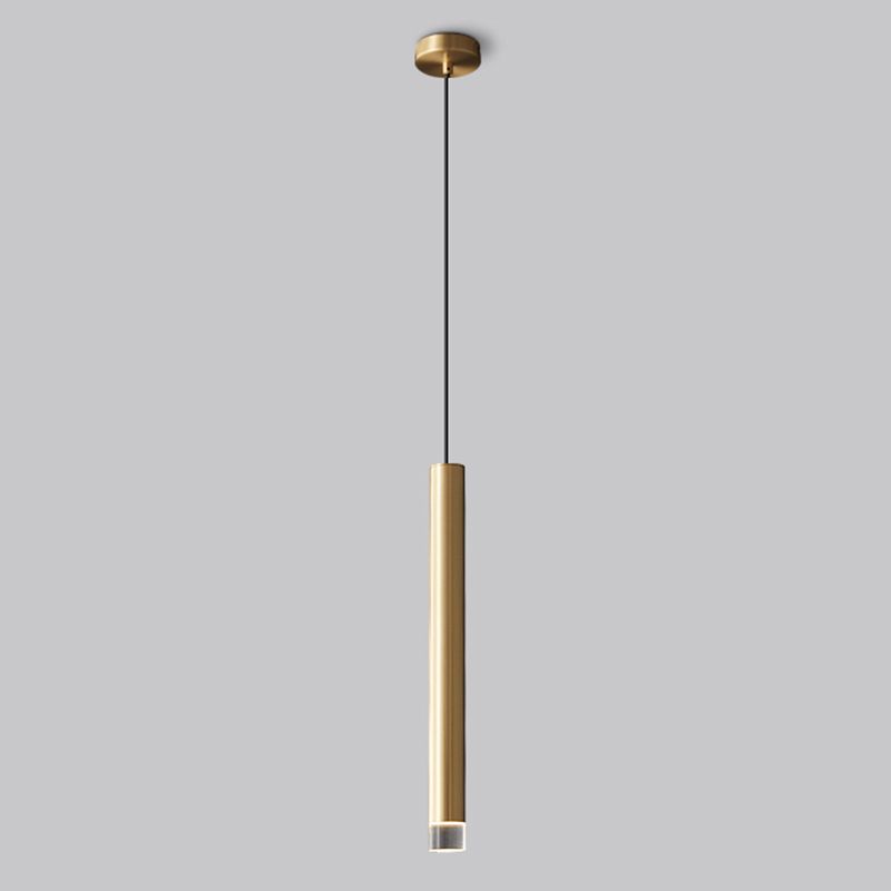 Multi Light Minimalist Line Hanging Pendant Modern Style Metal Hanging Lighting