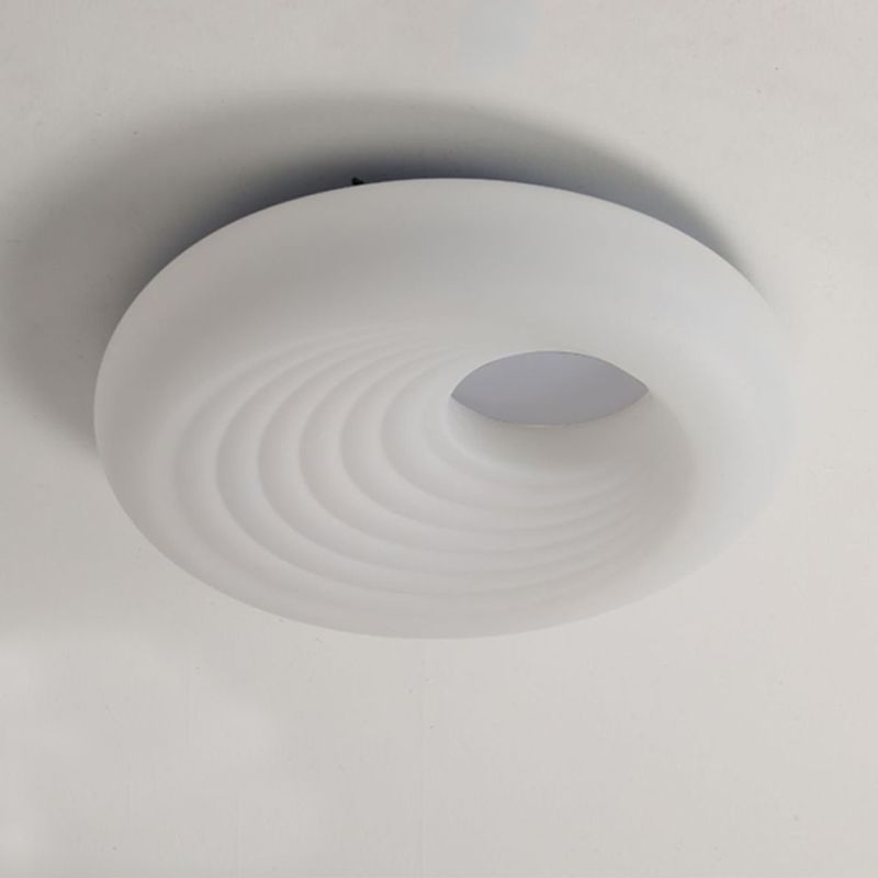 Modernism White Ceiling Light LED Flush Mount Lighting for Hallway and Foyer