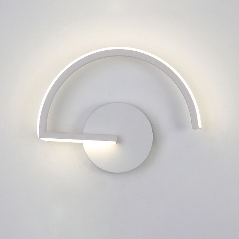 Contemporary Bath Vanity Lighting Polish Finish Wall Light for Bathroom