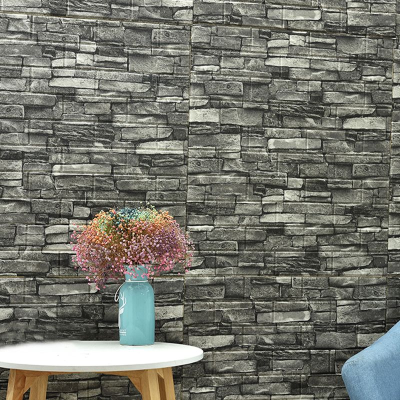 Plastic Wall Paneling Industrial Style Peel and Stick Backsplash Panels