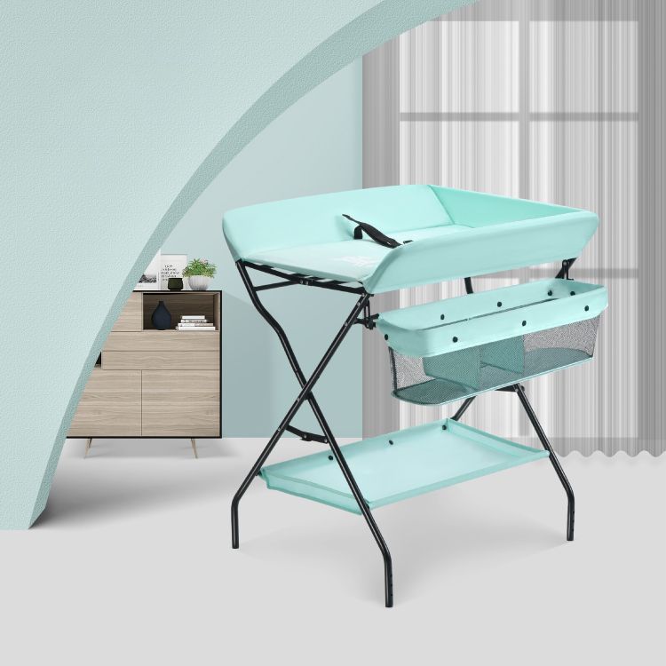 Folding Baby Changing Table Portable Changing Table  with Pad