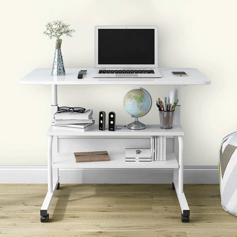 Modern Style Office Desk Wooden Adjustable Office Table for Home