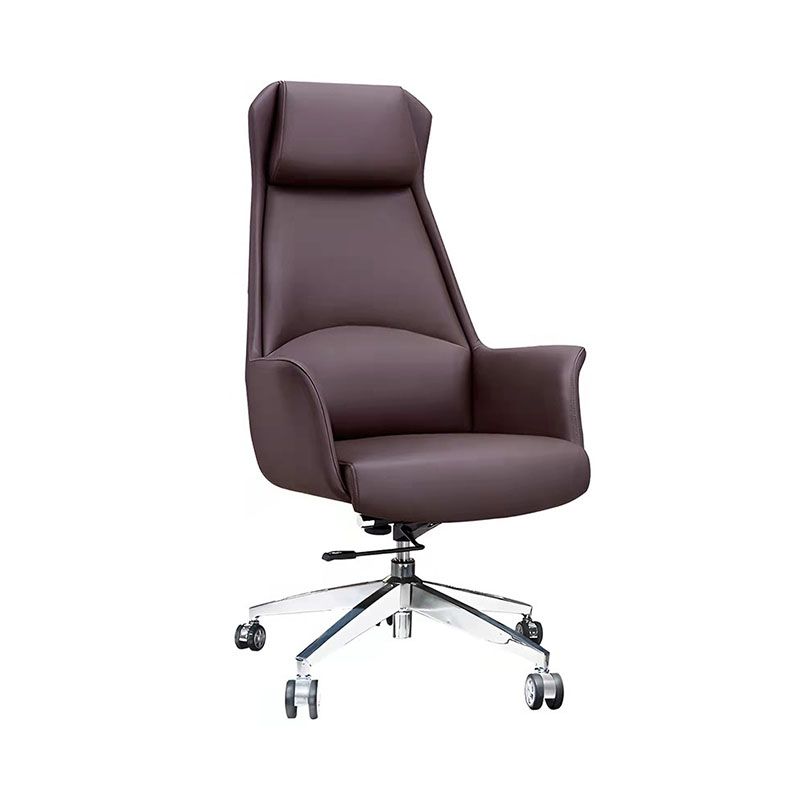 Mid / High Back Office Chair Rotatable Upholstered Managers Chair with Wheels