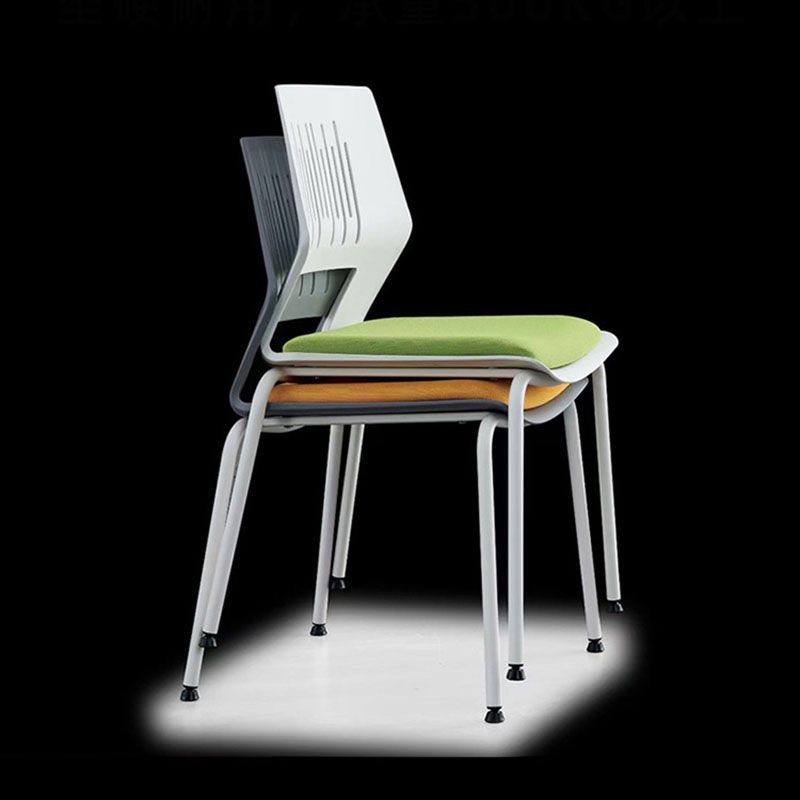 Modern Plastic and Mesh Desk Chair with Mid Back Home Office Chair