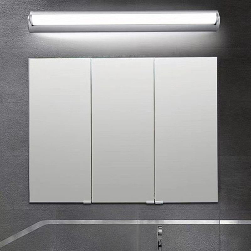 Moderne metalen LED -muur SCONCE Eenvoudige badkamer ijdelheid verlichtingsarmatuur