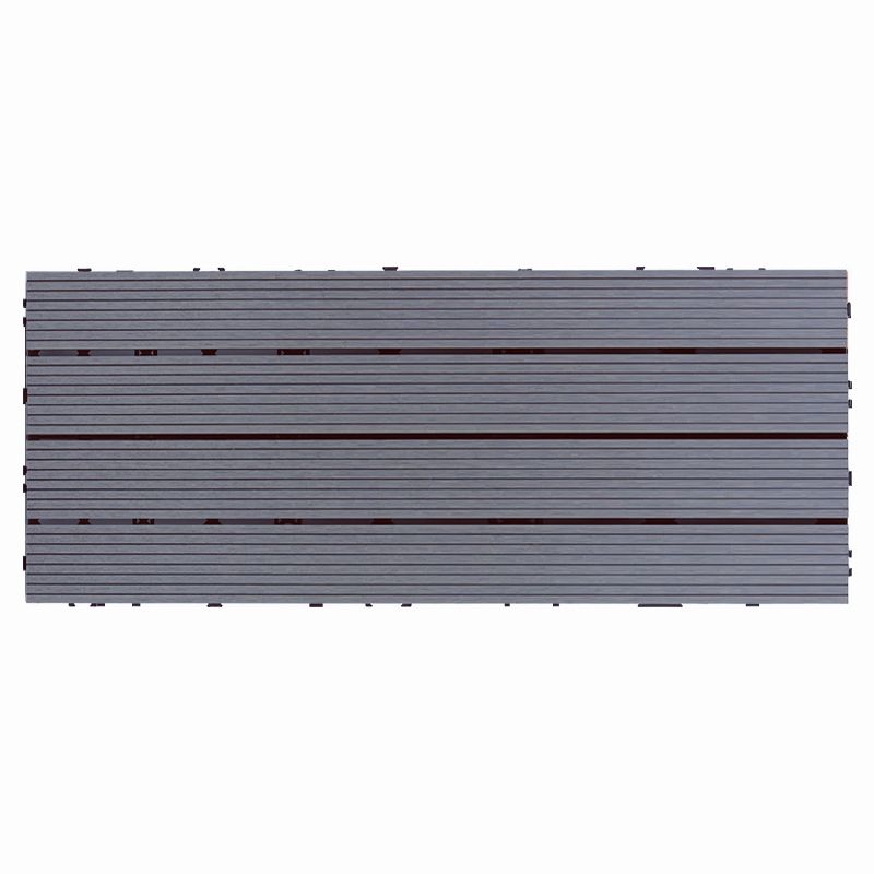 Smooth Water Resistant Floor Tile Rectangle Engineered Wooden Floor for Patio Garden