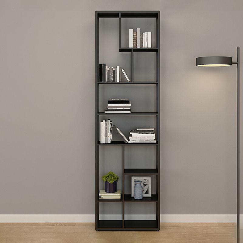 Metal Open Etagere Bookshelf Vertical Urban Bookcase for Living Room