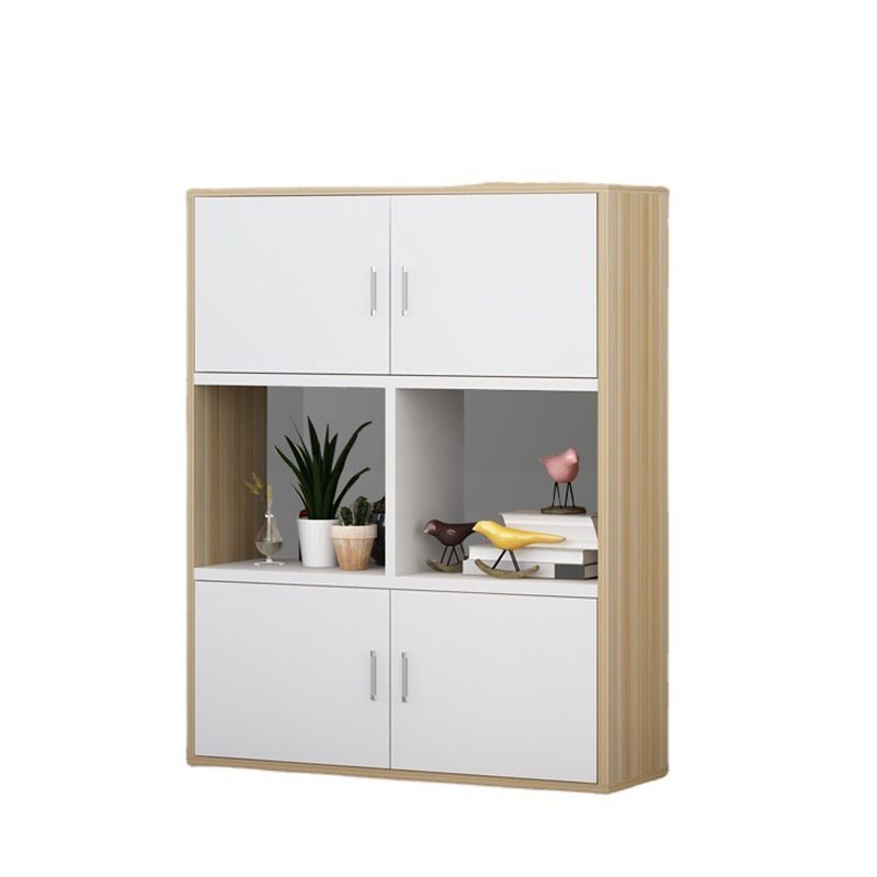 Traditional Wood Cabinet with Storage Vertical File Cabinet for Office