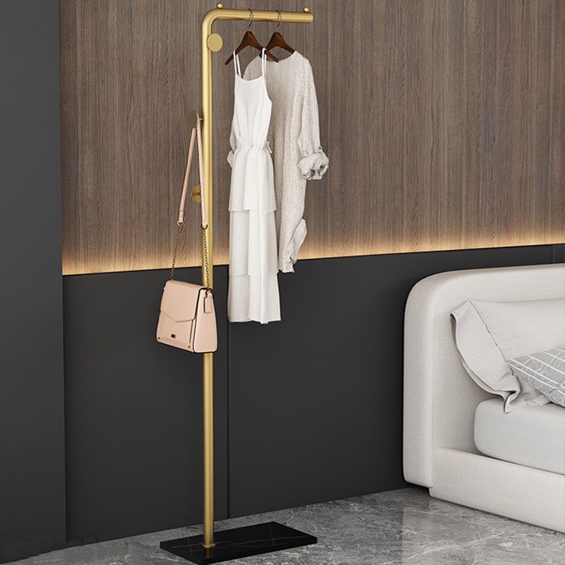 Gorgeous Coat Rack Coat Hooks Golden Metal Coat Rack for Bedroom