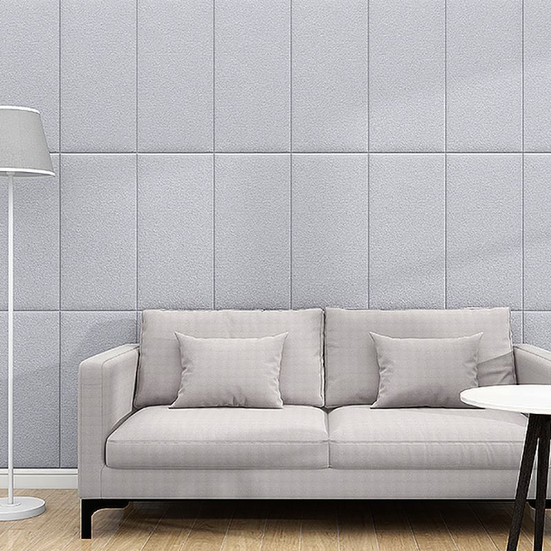 Modern Style Wall Paneling Peel and Stick Wall Paneling with Upholstered