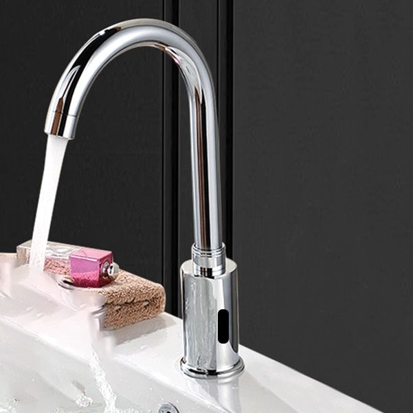 Touchless Sensor Kitchen Sink Faucet Stainless Steel Swivel Spout with Accessories