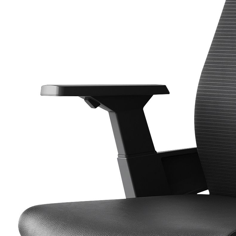 Contemporary Mesh Arm Desk Chair Height-adjustable Office Chair