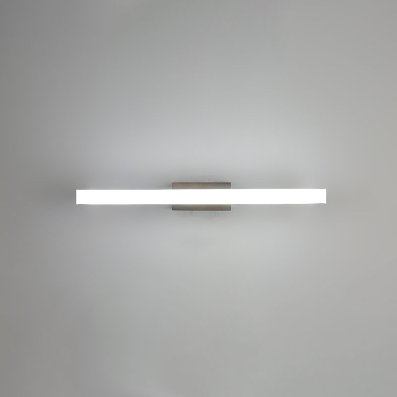 1 lichte lineaire ijdelheid wandlampen moderne stijl houten ijdelheid spiegelverlichting