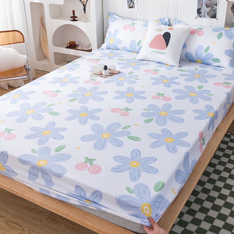 Cartoon Printed Fitted Sheet Polyester Twill Breathable Fade Resistant Printed Sheet