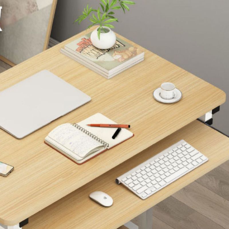 Contemporary Writing Desk Wooden Adjustable Standing Desk for Bedroom