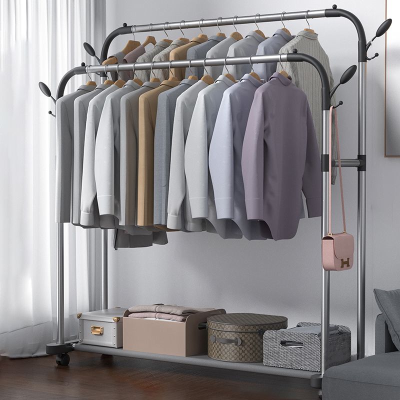 Contemporary Coat Rack Metal No Distressing Hooks Included Free Standing Hall Tree