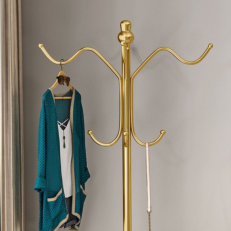 Luxurious Coat Rack Storage Free Standing Metal Coat Rack for Living Room