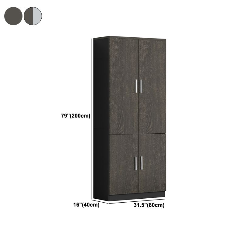 Industrial File Cabinets Solid Wood Frame Vertical File Cabinet Office