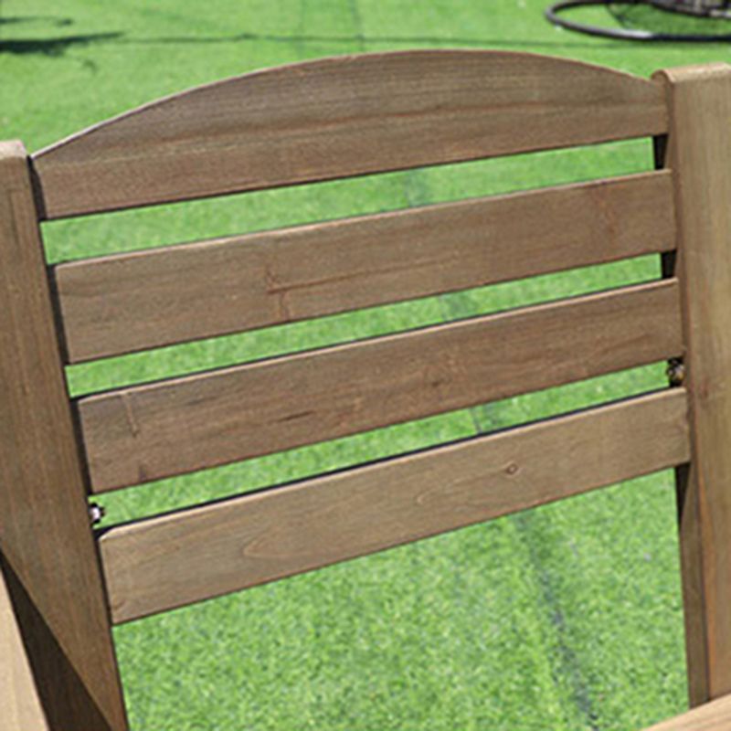 Contemporary Outdoor Chair Folding Solid Wood Patio Dining Chair