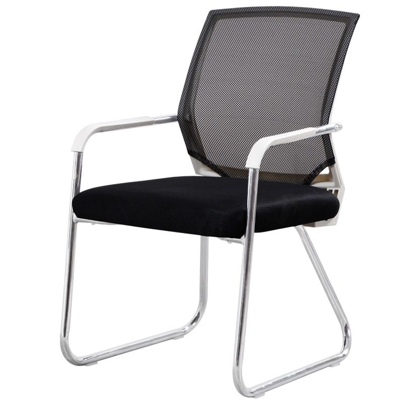 CorLiving Workspace Modern Office Chair Black Mid-Back Mesh Desk Chair