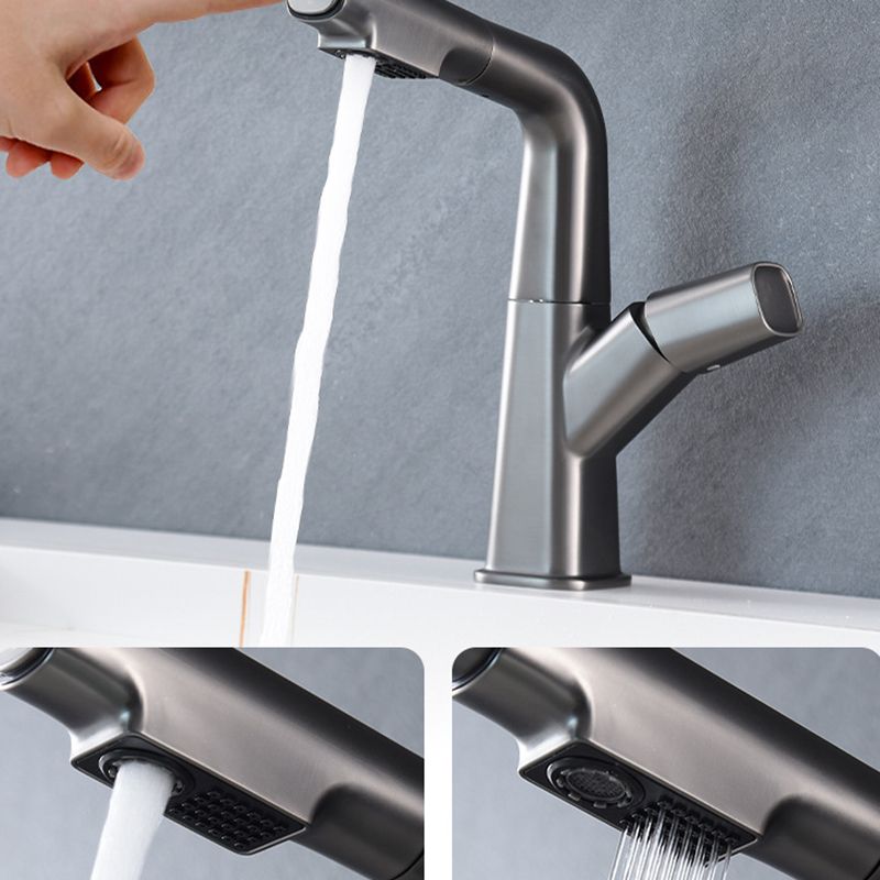 Vessel Sink Faucet Modern Style Swivel Spout Faucet for Bathroom
