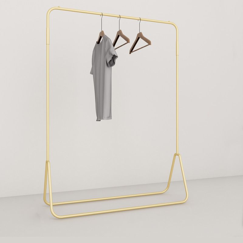 Luxurious Coat Hanger Free Standing Solid Color Metal Coat Rack