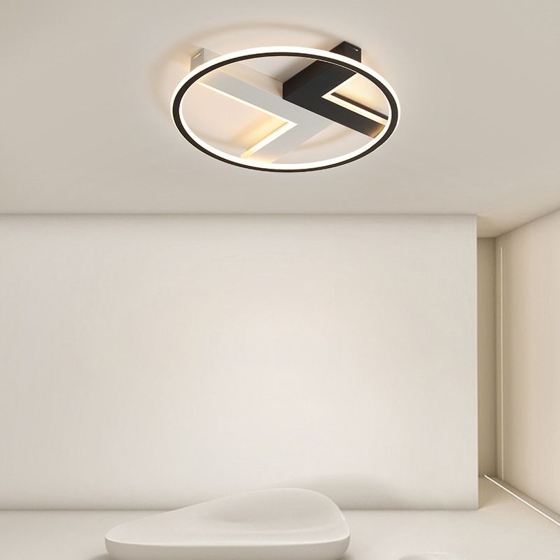 Modern LED Ceiling Light Metal Flush Mount Lighting for Hallway