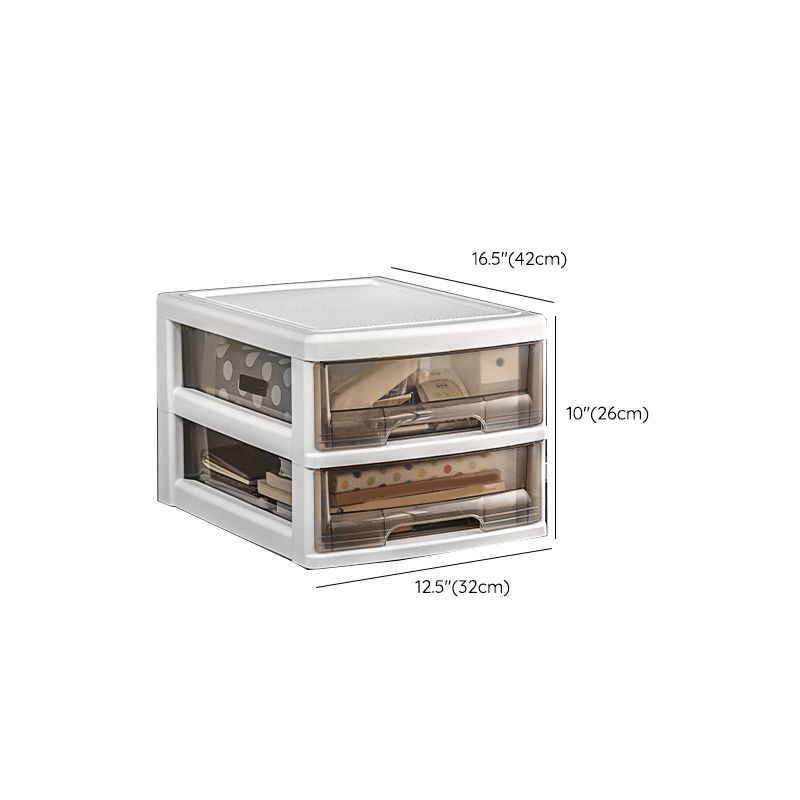 Transparent Filing Cabinet Vertical Modern Plastic Drawers File Cabinet