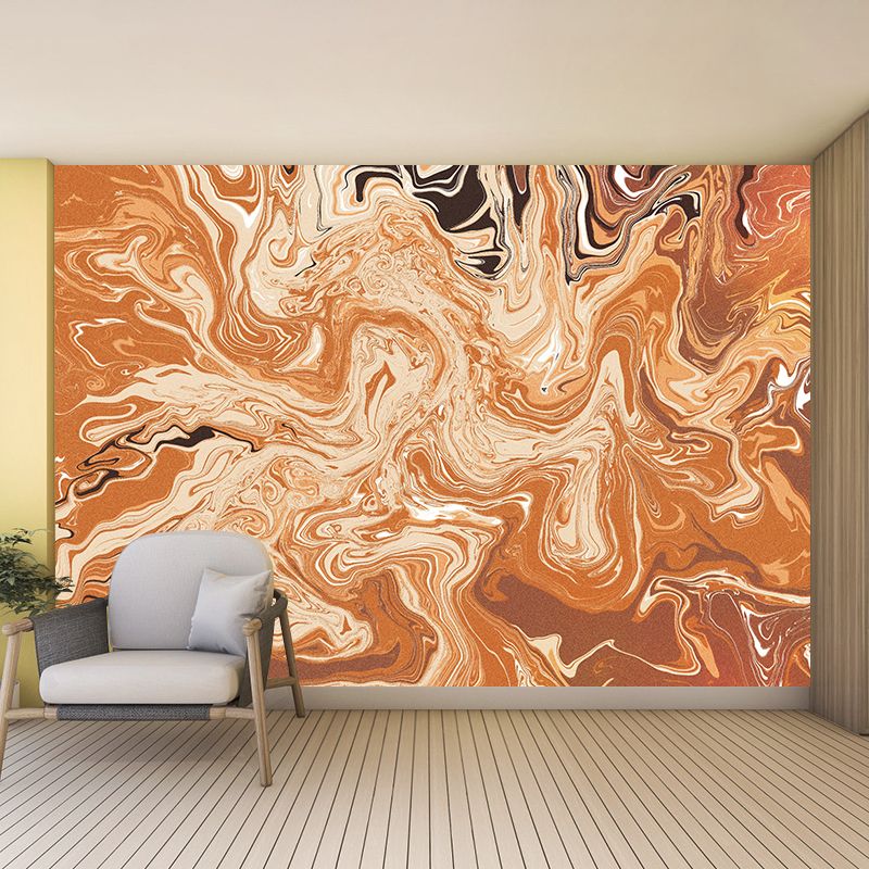 Marble Illustration Mural Wallpaper Environment Friendly Living Room Wall Mural