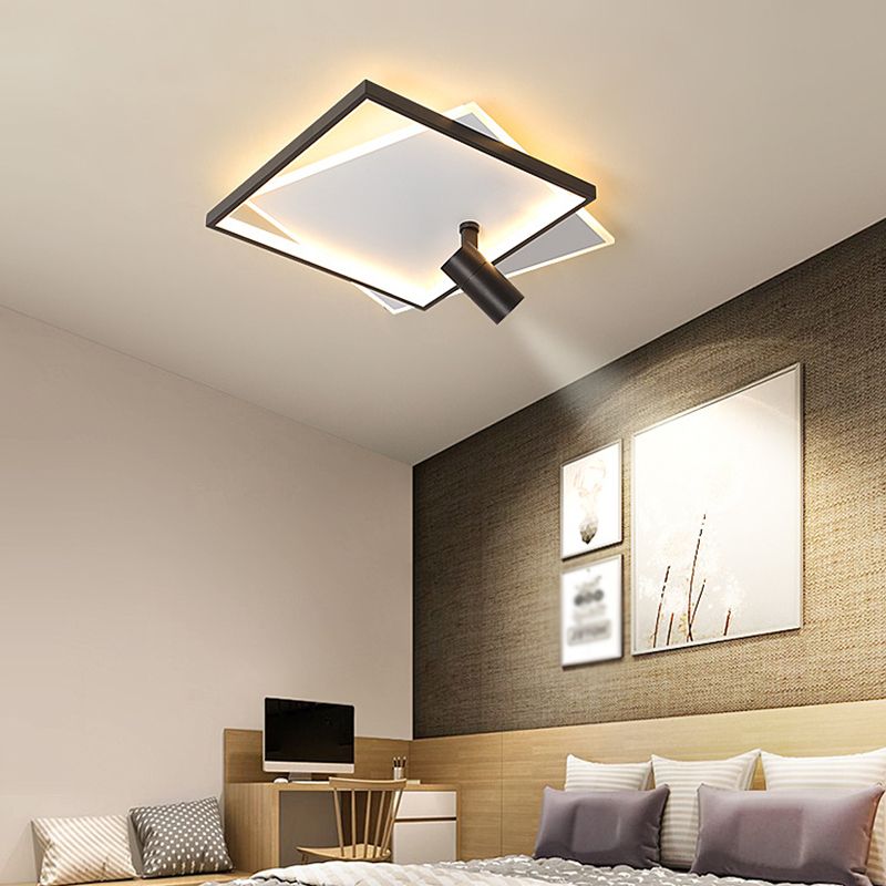 Modern LED Ceiling Lamp with Downlight Flush Mount Light for Clothing Shop Living Room