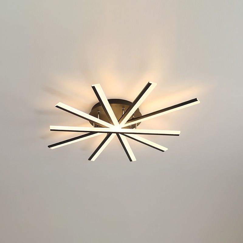 Moderne metalen spoelmontage verlichtingsarmaturen LED VLOK Mount voor woonkamer