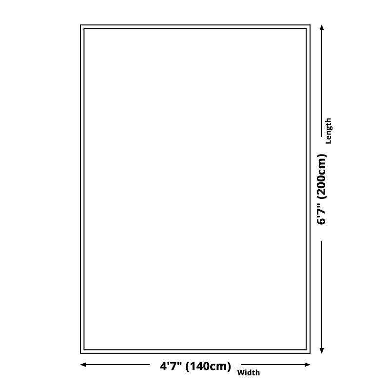 Multi-gekleurde slaapkamer Tapijt Vintage bloemenpatroon Tapijt Polyester Petvriendelijk wasbaar Wasbaar Non-slip achterstappert tapijt