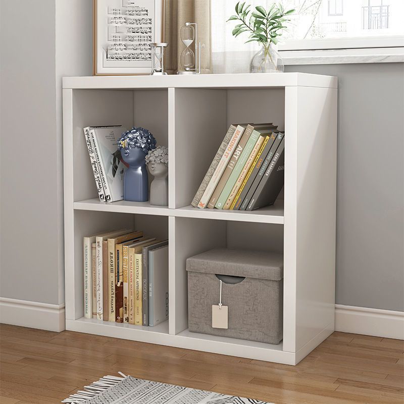 Engineered Wood Bookcase 11.8-inch Wide Contemporary Standard Bookshelf