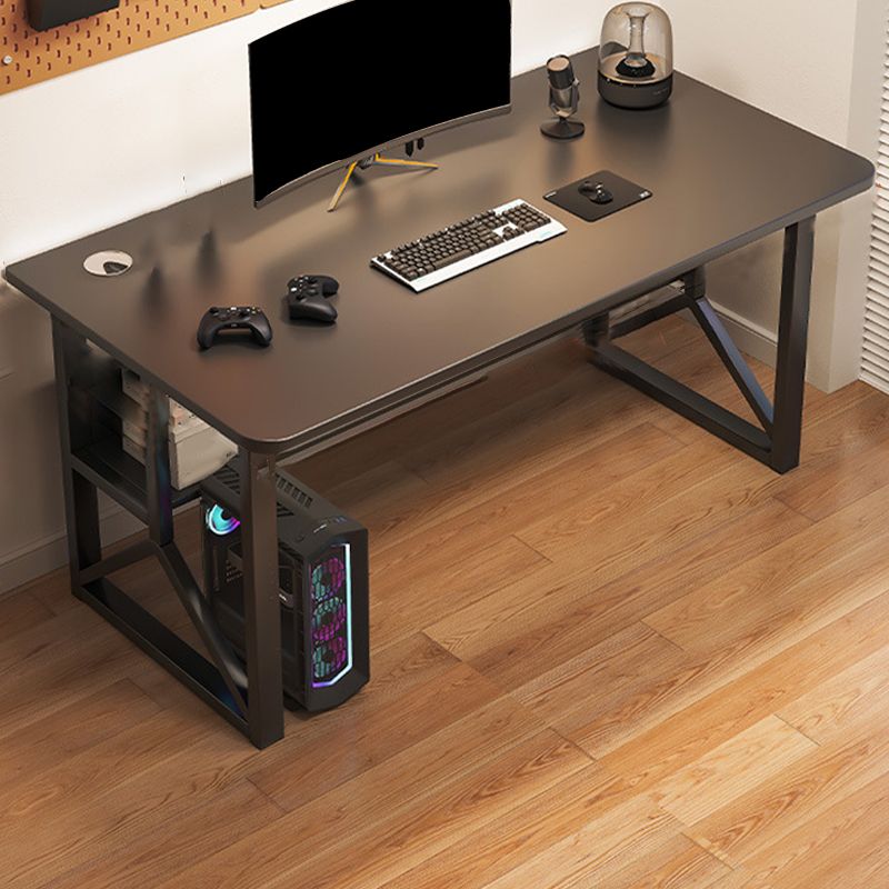 Industrial Computer Desk Home Engineered Wood Office Desk with Legs