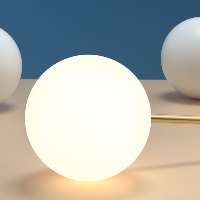 Luci di lampadario a sfera moderna Lampada lampadario del lampadario per soggiorno per soggiorno