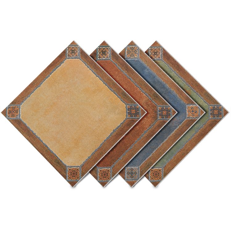 Square Mixed Material Singular Tile 24" x 24" for Outdoor Floor