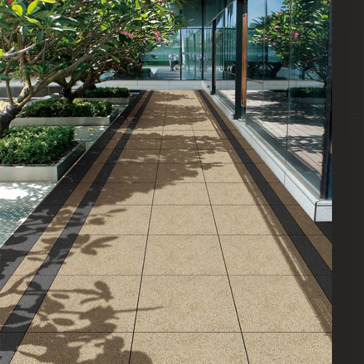 No Pattern Singular Tile Textured Stacked Stone Outdoor Floor Tile